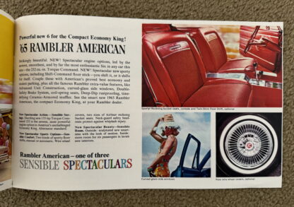 1965 Rambler Range Brochure Classic, Ambassador, American - Image 7