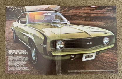 1969 Chevrolet Camaro Brochure - Image 2