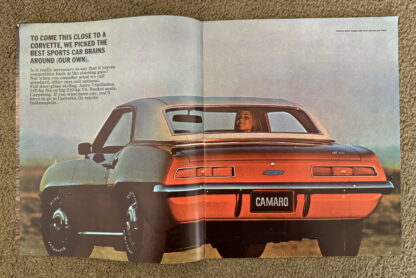 1969 Chevrolet Camaro Brochure - Image 3