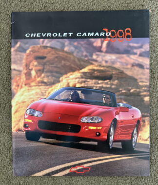 1998 Chevrolet Camaro, Z28 Brochure