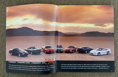 1998 Chevrolet Camaro, Z28 Brochure - Image 2