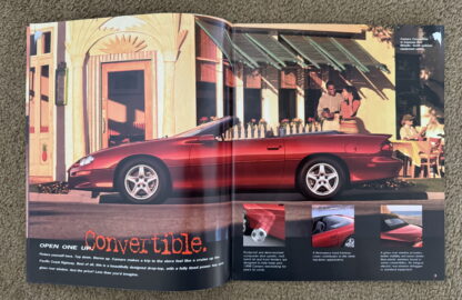 1998 Chevrolet Camaro, Z28 Brochure - Image 4