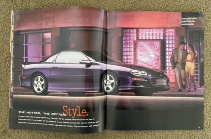 1998 Chevrolet Camaro, Z28 Brochure - Image 7
