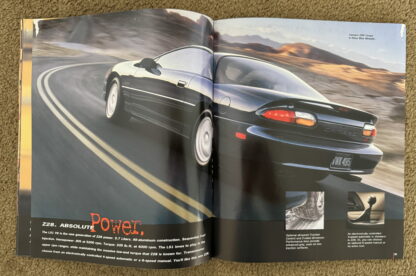1998 Chevrolet Camaro, Z28 Brochure - Image 9