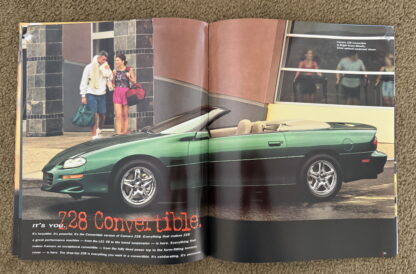 1998 Chevrolet Camaro, Z28 Brochure - Image 10