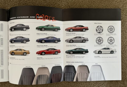 1998 Chevrolet Camaro, Z28 Brochure - Image 16