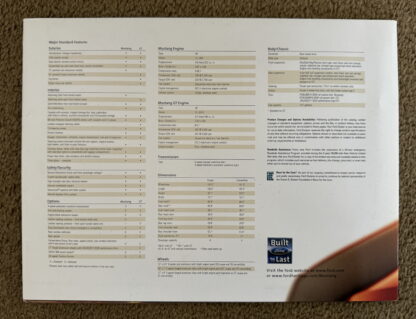 1999 Ford Mustang Brochure - Image 6