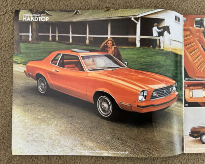 1978 Ford Mustang II, Cobra, Mach 1, King Cobra Brochure - Image 2