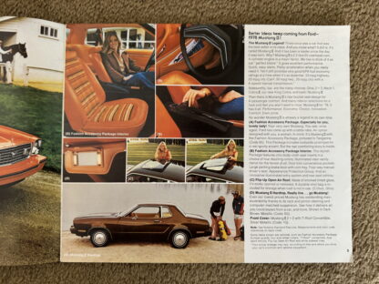 1978 Ford Mustang II, Cobra, Mach 1, King Cobra Brochure - Image 3