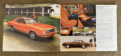 1978 Ford Mustang II, Cobra, Mach 1, King Cobra Brochure - Image 4