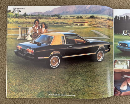 1978 Ford Mustang II, Cobra, Mach 1, King Cobra Brochure - Image 5