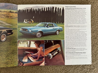 1978 Ford Mustang II, Cobra, Mach 1, King Cobra Brochure - Image 6
