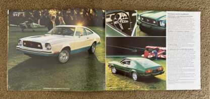 1978 Ford Mustang II, Cobra, Mach 1, King Cobra Brochure - Image 10