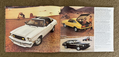 1978 Ford Mustang II, Cobra, Mach 1, King Cobra Brochure - Image 13
