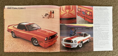 1978 Ford Mustang II, Cobra, Mach 1, King Cobra Brochure - Image 16
