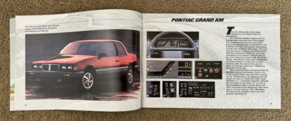 1985 Pontiac Range Brochure Firebird, Bonneville, Fiero, Parisienne - Image 4