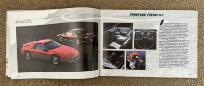 1985 Pontiac Range Brochure Firebird, Bonneville, Fiero, Parisienne - Image 6
