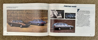 1985 Pontiac Range Brochure Firebird, Bonneville, Fiero, Parisienne - Image 11