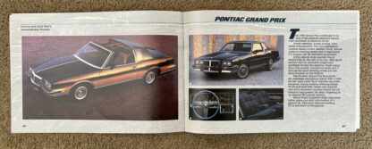 1985 Pontiac Range Brochure Firebird, Bonneville, Fiero, Parisienne - Image 14