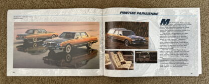 1985 Pontiac Range Brochure Firebird, Bonneville, Fiero, Parisienne - Image 16