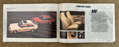 1985 Pontiac Range Brochure Firebird, Bonneville, Fiero, Parisienne - Image 17