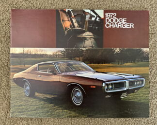 1972 Dodge Charger Brochure