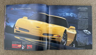 2001 Chevrolet Corvette Convertible, Coupe, Z06 Brochure