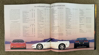 2001 Chevrolet Corvette Convertible, Coupe, Z06 Brochure - Image 16